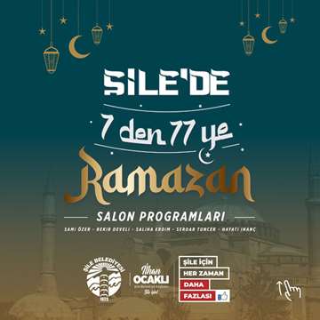 Ramazan Etkinlikleri: Salon Programları