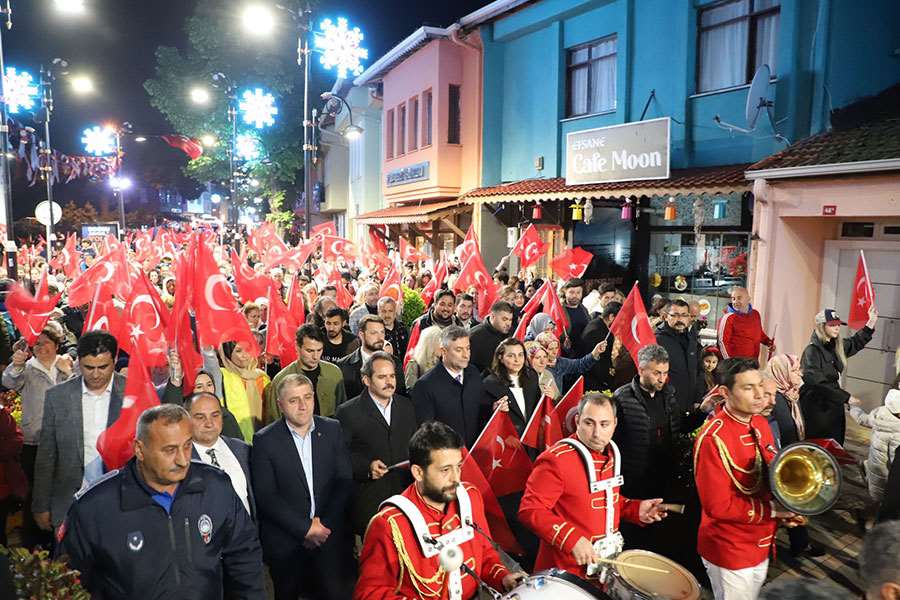 19 Mayıs Atatürk’ü Anma Gençlik ve Spor Bayramı Coşkusu Şile’yi Sardı