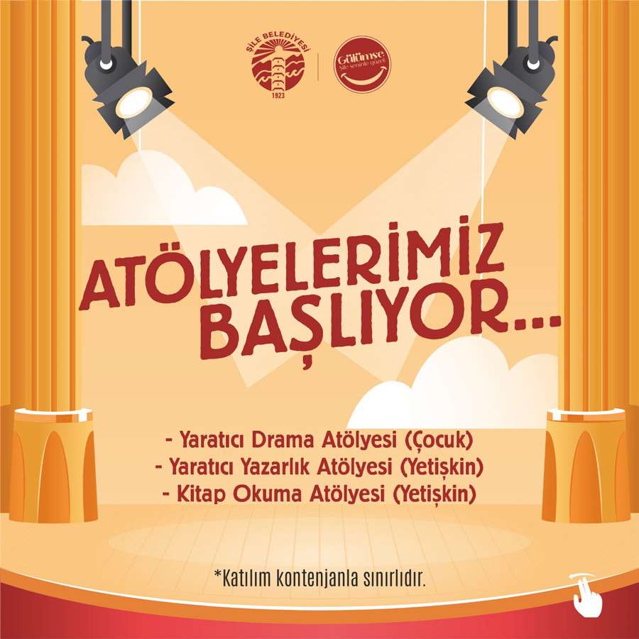 Atölyelerimiz Başlıyor