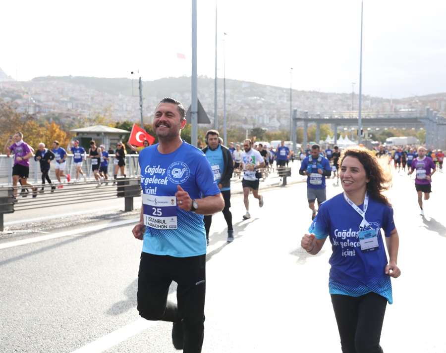 Şile Belediye Başkanı Özgür Kabadayı 46. İstanbul Maratonu’nda