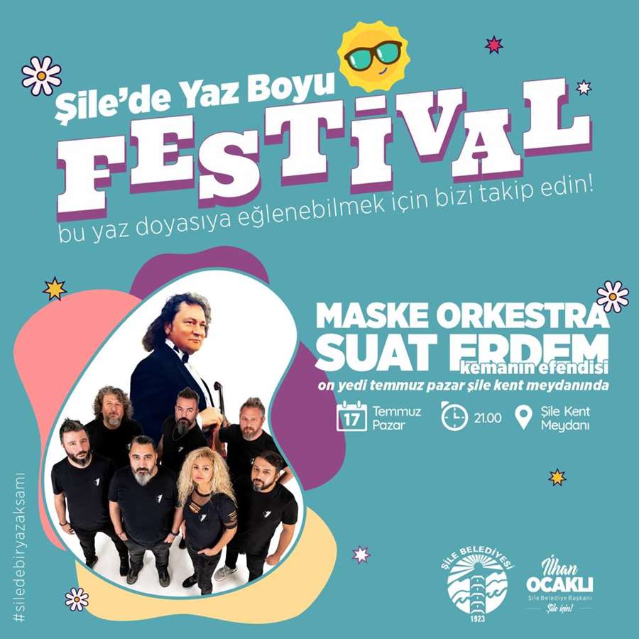 Şile'de Yaz Boyu Festival: Maske Orkestra Suat Erdem Konseri