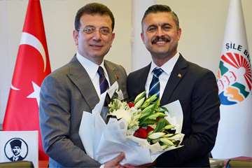 İBB Başkanı İmamoğlu Şile’yi ve Şile Belediye Başkanı Özgür Kabadayı’yı Ziyaret Etti