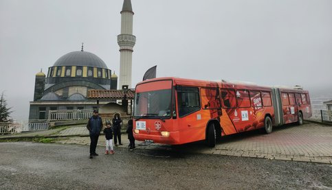Sinebüs, Sömestir Tatilinde Şile'de Çocuklarla Buluştu