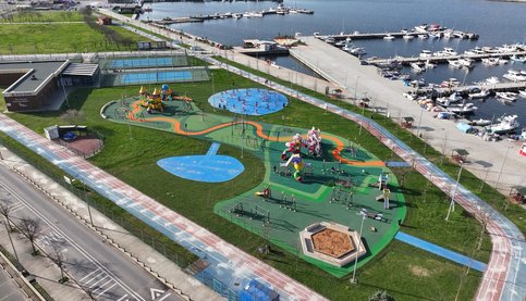 Şile Marina Dolgu Parkı, Yenilenen Yüzüyle Çocuklara Kucak Açtı