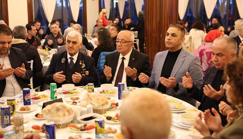 Şile’de Gaziler ve Şehit Yakınları Aynı İftar Sofrasında Buluştu