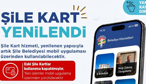 Şile Kart Artık Dijital!