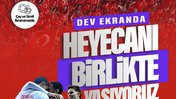 Milli heyecana hep birlikte ortak oluyoruz!