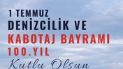 Denizlerde bağımsızlığımızın 100. yılı kutlu olsun!